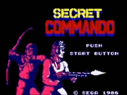 Secret Command Title Screen